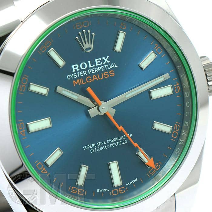 中古)ROLEX ロレックス ミルガウス 116400GV Zブルー（商品ID