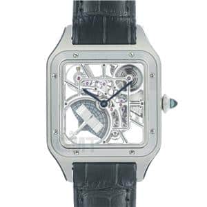 CARTIER カルティエ サントス デュモン スケルトン マイクロローター WHSA0032【未使用】 メイン