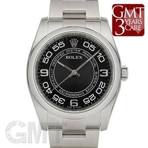 ROLEX ロレックス オイスターパーペチュアル 116000 ブラック ホワイトサークル メイン