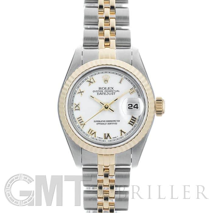 中古)ROLEX ロレックス デイトジャスト 69173 ホワイトローマ