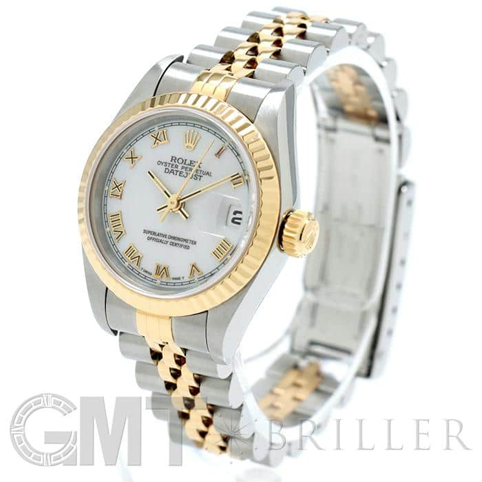 中古)ROLEX ロレックス デイトジャスト 69173 ホワイトローマ