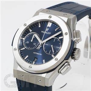 HUBLOT ウブロ クラシック フュージョン ブルー クロノグラフ チタニウム 521.NX.7170.LR メイン