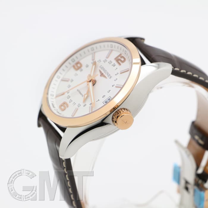 ロンジン　コンクエスト　シルバー　腕時計　コマ付き　ジャンク LONGINES ロンジン L1.636.4 コンクエスト デイト パーペチュアル