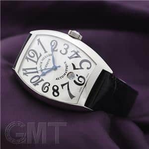 FRANCK MULLER フランク・ミュラー トノーカーべックス デイト 8880 B SC DT シルバー 革 メイン