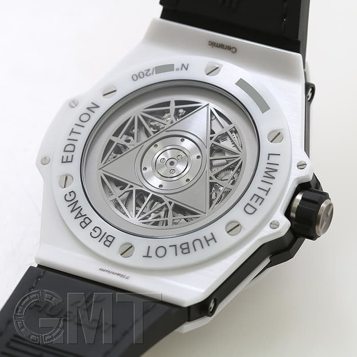 新品)HUBLOT ウブロ ビッグバン ウニコ サンブルー セラミックホワイト
