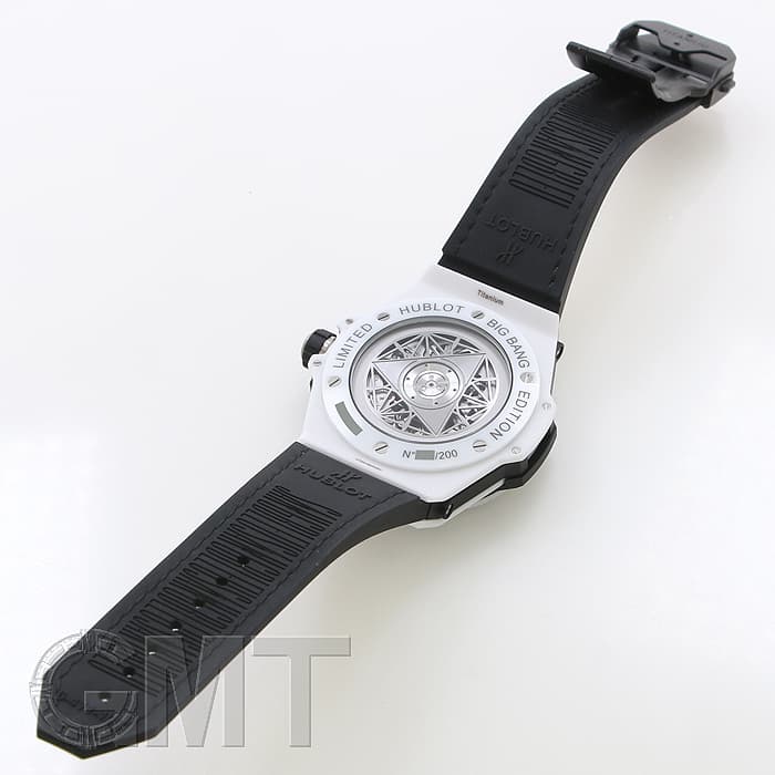 新品)HUBLOT ウブロ ビッグバン ウニコ サンブルー セラミックホワイト