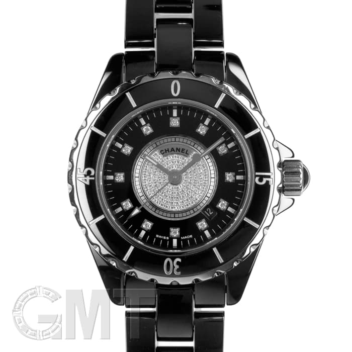 【電池交換済】 シャネル J12 33mm ブラック セラミック ブラック 黒 電池交換済】 シャネル J12 ブラック セラミック ブラック ボーイズ 艶