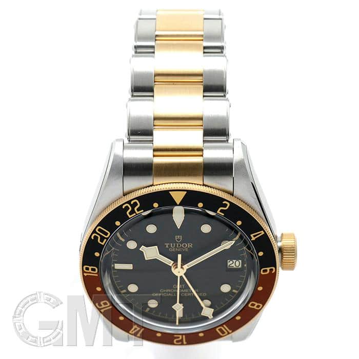 未使用)TUDOR チューダー ヘリテージブラックベイ GMT S&G 79833MN ...