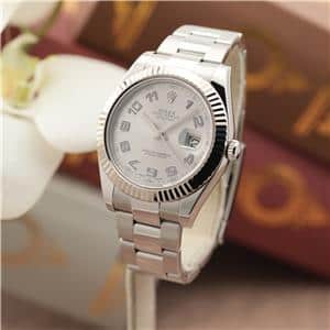 ROLEX ロレックス デイトジャスト II 116334 シルバー/ブルー アラビア メイン