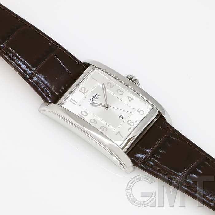 新品)ORIS オリス レクタンギュラー デイト シルバー 561 7693 4061D