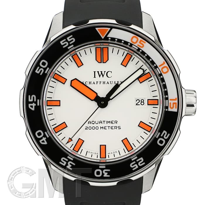 IWC 純正時計 BOX アクアタイマー IWC 1999年製 アクアタイマー 2000m防水 チタン オール