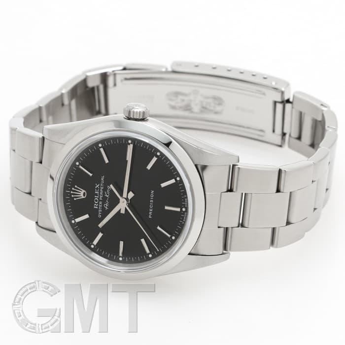 中古)ROLEX ロレックス エアキング 14000 ブラック T番（商品ID