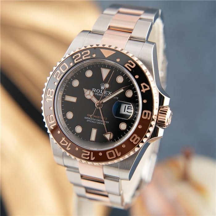 中古)ROLEX ロレックス GMTマスター II 126711CHNR ブラック/ブラウン 