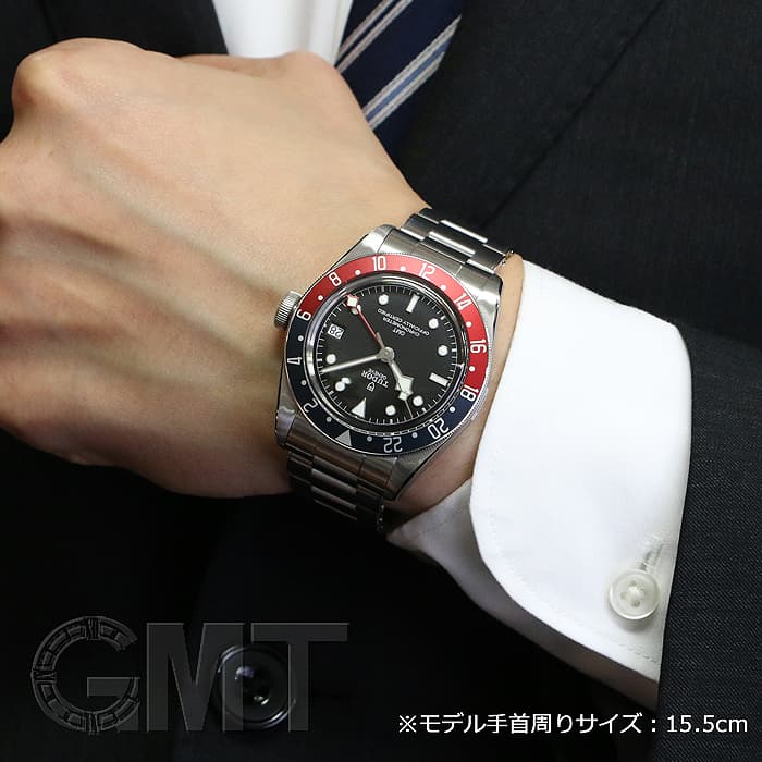 上品なファッション チューダー 中古)TUDOR ブラックベイ ブルー/レッド 79830RB GMT アート・デザイン・音楽