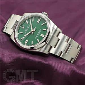 ROLEX ロレックス オイスターパーペチュアル 36 126000 グリーン メイン