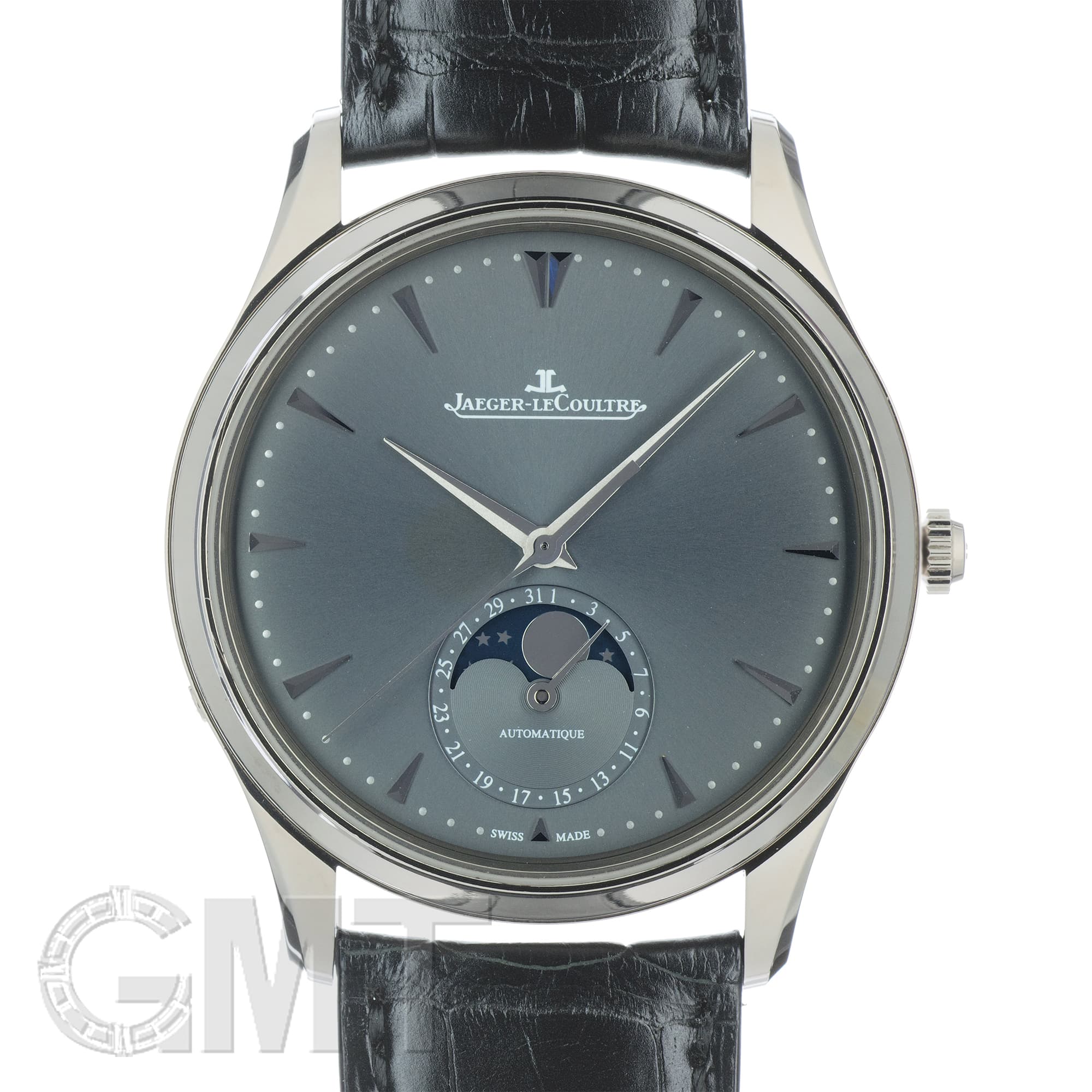 Jaeger LeCoultre (ジャガー・ルクルト) 空気時計　シルバー ジャガー・ルクルト マスター・ウルトラスリム ムーン シルバー