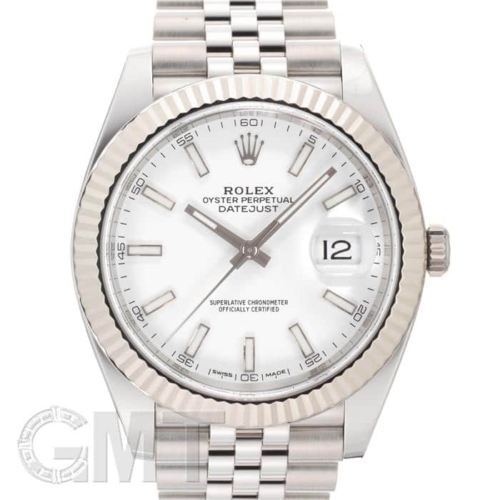 中古)ROLEX ロレックス デイトジャスト 41 126334 ホワイト