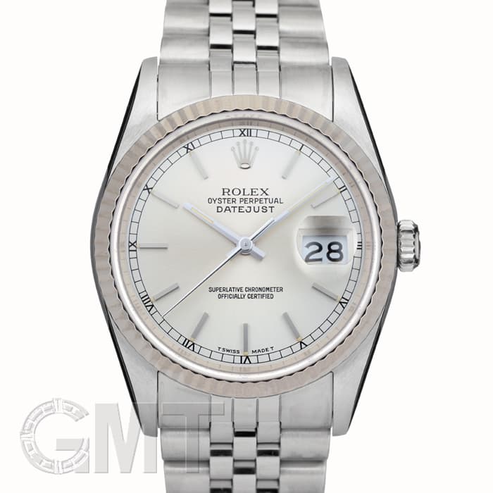 中古)ROLEX ロレックス デイトジャスト 16234 シルバー（商品ID