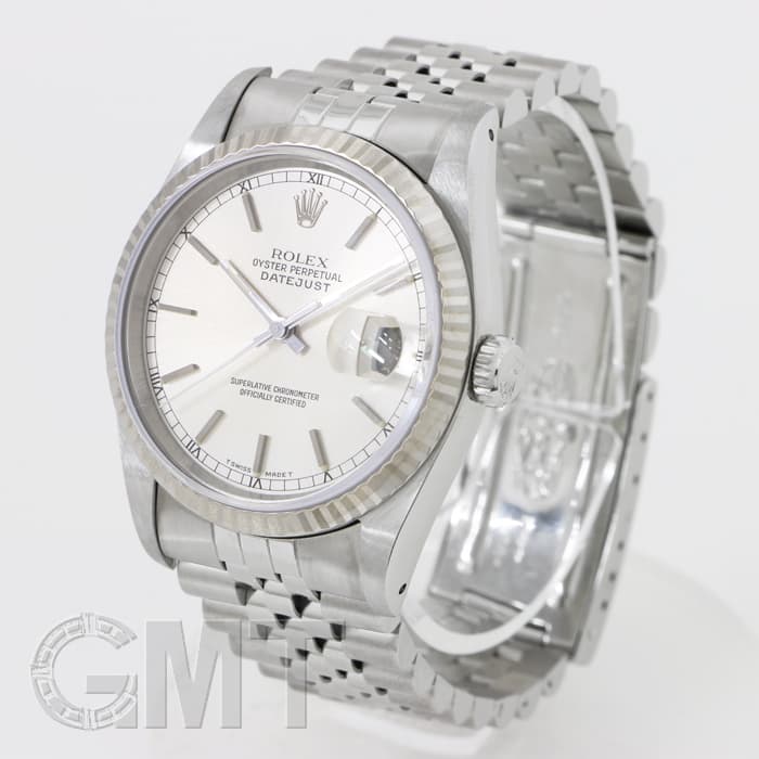 中古)ROLEX ロレックス デイトジャスト 16234 シルバー（商品ID