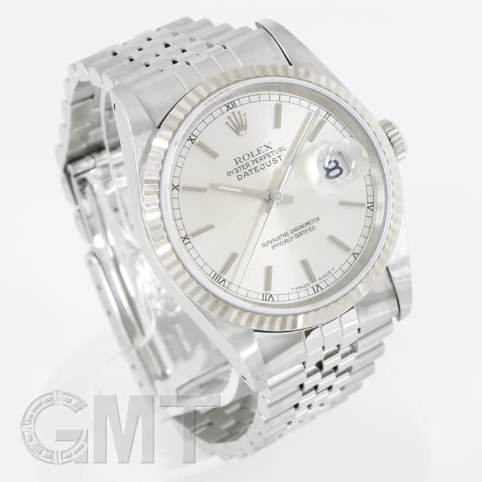 中古)ROLEX ロレックス デイトジャスト 16234 シルバー（商品ID