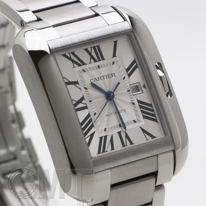 中古)CARTIER カルティエ タンク アングレーズ LM シルバー W5310009