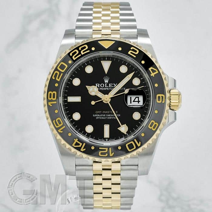 【再入荷】 中古)ROLEX ロレックス GMTマスター II 126713GRNR ジュビリー 時計