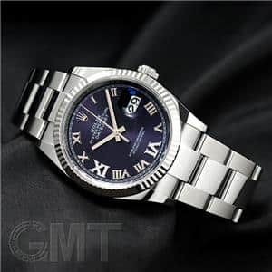 ROLEX ロレックス デイトジャスト 36 126234 オーベルジーヌ VI IXダイヤ オイスターブレス メイン