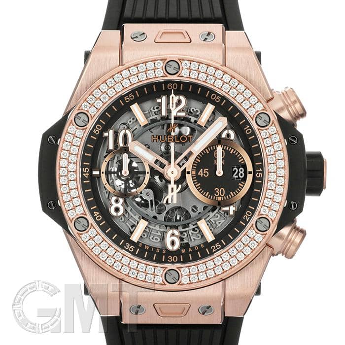 新品)HUBLOT ウブロ ビッグバン ウニコ キングゴールド ベゼルダイヤ 