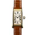 CARTIER カルティエ タンク タンク アメリカン SM シルバー YG/革 W2601556