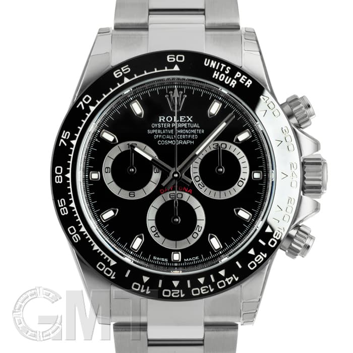ロレックス デイトナ ブラック文字盤 116500LN 未使用品
