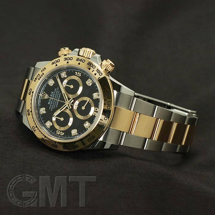 ロレックスデイトナ　ゴールド×ブラック 未使用)ROLEX ロレックス デイトナ 116503G ブラック NEWダイヤル