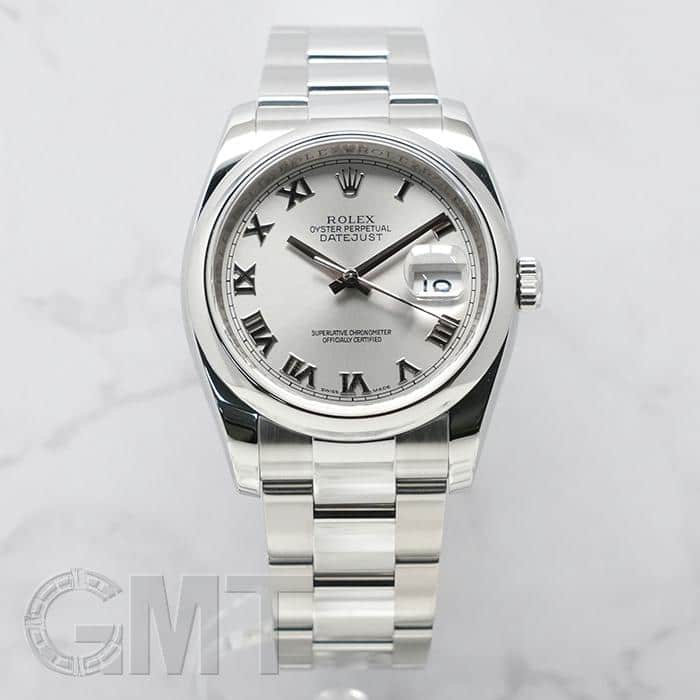 上品スタイル 中古)ROLEX ロレックス ローマ グレー 116200 デイトジャスト 本体