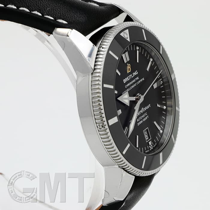 Breitling スーパーオーシャンⅡ ブラックラバー時計 ラバーモデルのスーパーオーシャン ヘリテージ II クロノグラフ - 精光