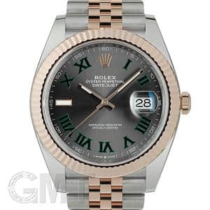 ROLEX ロレックス デイトジャスト 41 126331 グレー/グリーンローマ ジュビリーブレス メイン