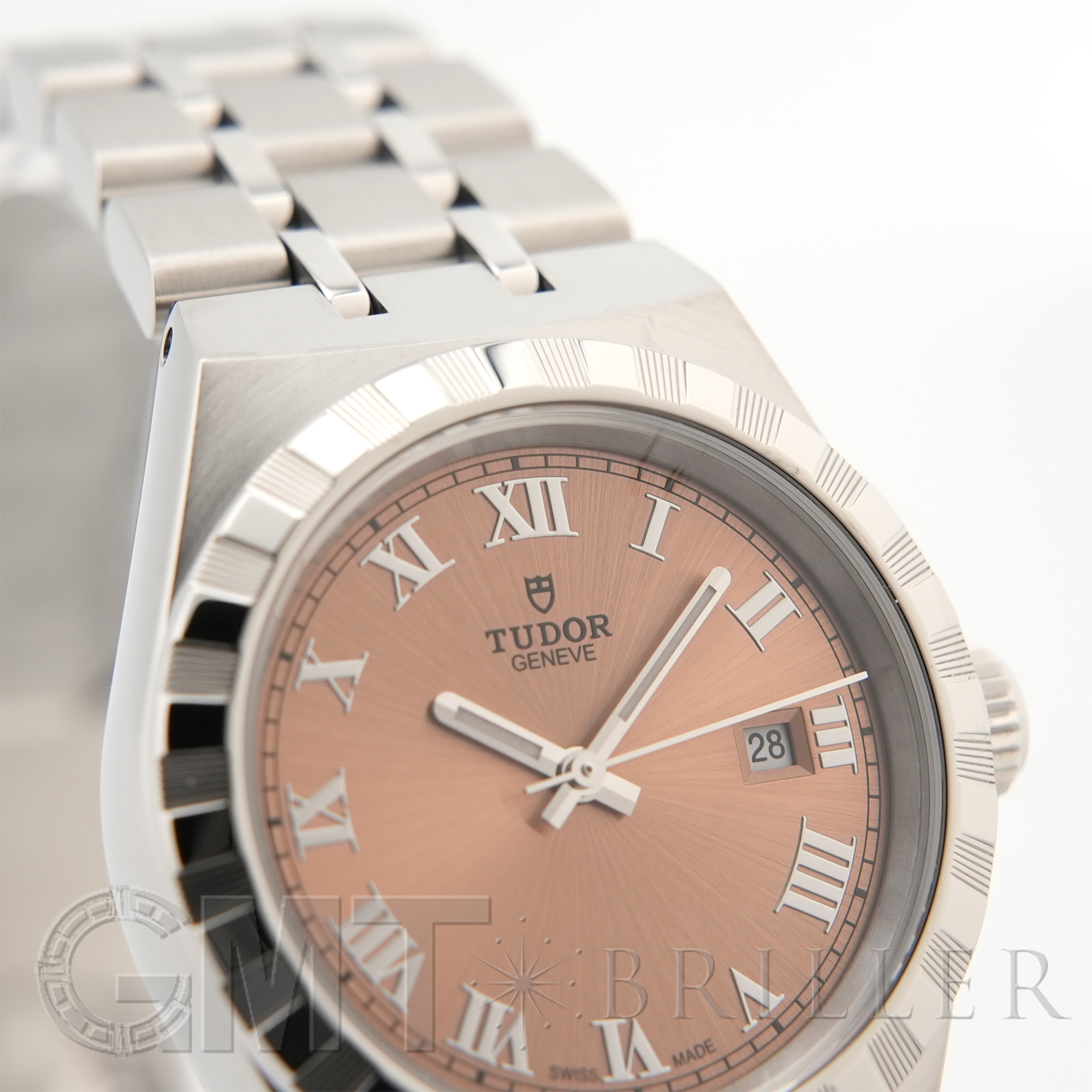 新品)TUDOR チューダー ロイヤル 28mm サーモンピンク M28300-0008