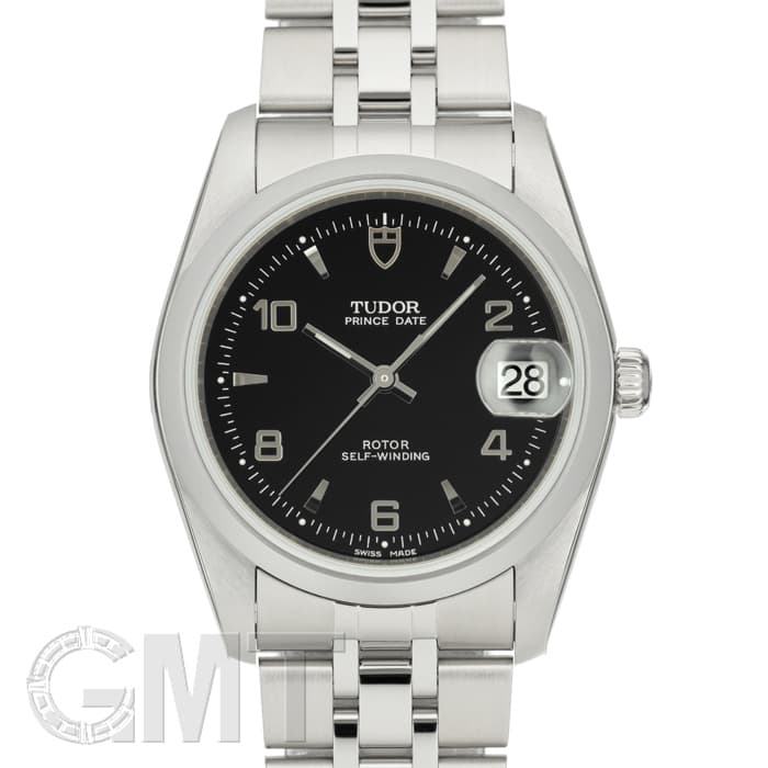 チューダー　プリンスデイト 自動巻　34mm ＯＨ済み　白文字盤　アラビア数字 新品)TUDOR チューダー プリンス デイト シルバーモザイク 34mm