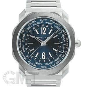 BVLGARI ブルガリ オクト ローマ ワールドタイマー 103481 ブルー メイン