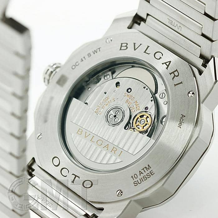 新品)BVLGARI ブルガリ オクト ローマ ワールドタイマー 103481 ブルー