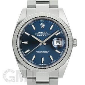 ROLEX ロレックス デイトジャスト 41 126334 ブルー オイスターブレスレット メイン