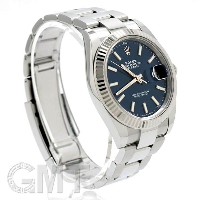 中古)ROLEX ロレックス デイトジャスト 41 126334 ブルー オイスター
