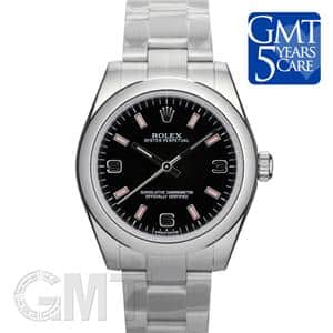 ROLEX ロレックス オイスターパーペチュアル 177200 ブラック 369 ピンクバー メイン