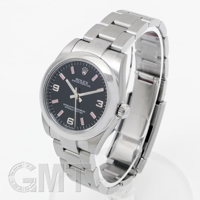 新品)ROLEX ロレックス オイスターパーペチュアル 177200 ブラック 369