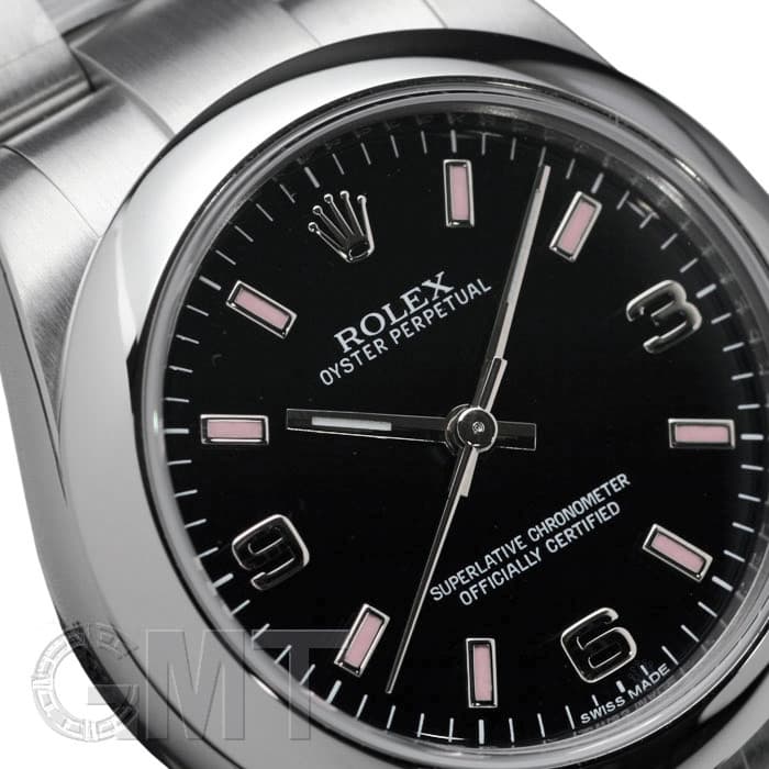 新品)ROLEX ロレックス オイスターパーペチュアル 177200 ブラック 369