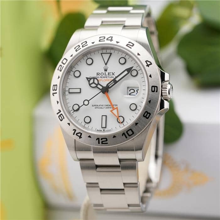 中古)ROLEX ロレックス エクスプローラー II 226570 ホワイト（商品ID