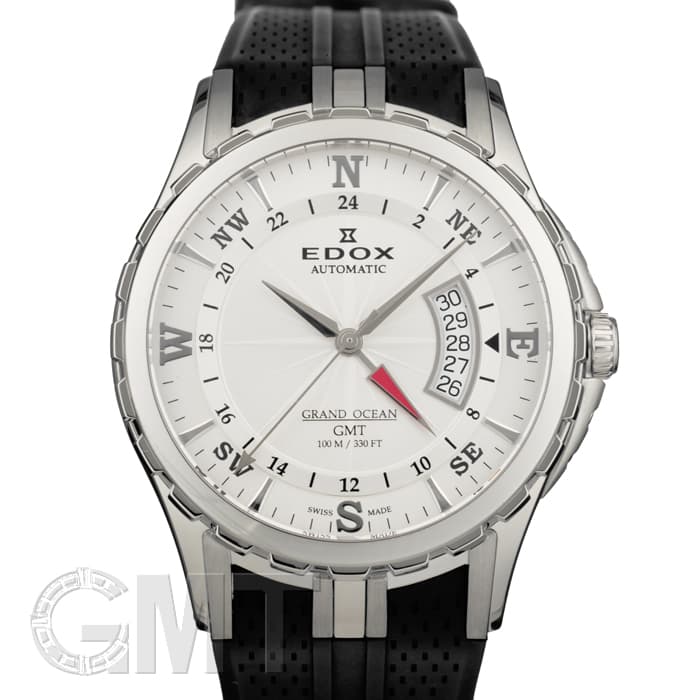 中古)EDOX エドックス グランドオーシャンGMT 93004 3 AIN（商品ID