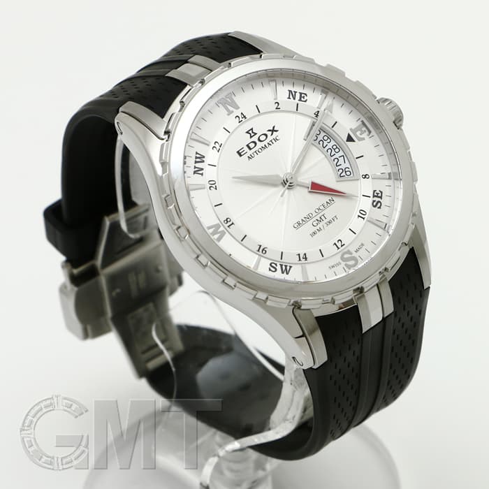 中古)EDOX エドックス グランドオーシャンGMT 93004 3 AIN（商品ID