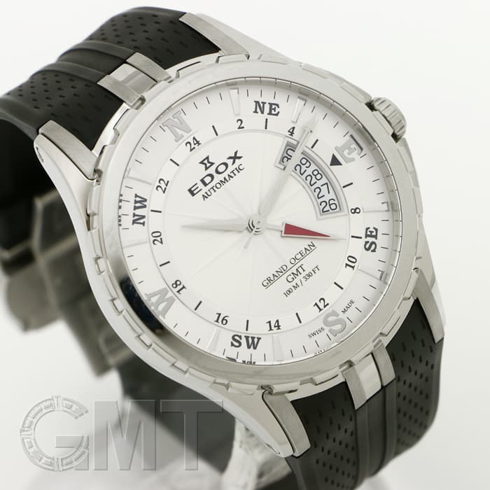 中古)EDOX エドックス グランドオーシャンGMT 93004 3 AIN（商品ID