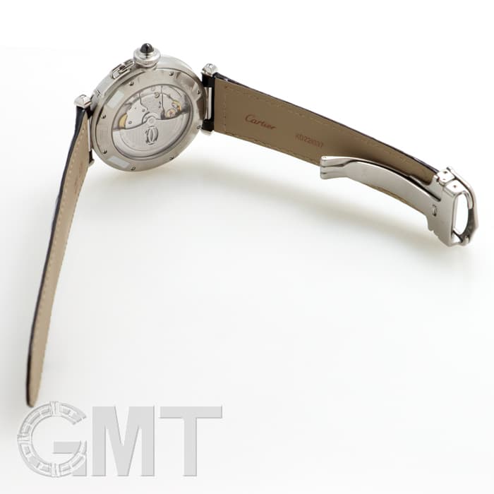 中古)CARTIER カルティエ パシャ N950 グリッド W3105255 プラチナ
