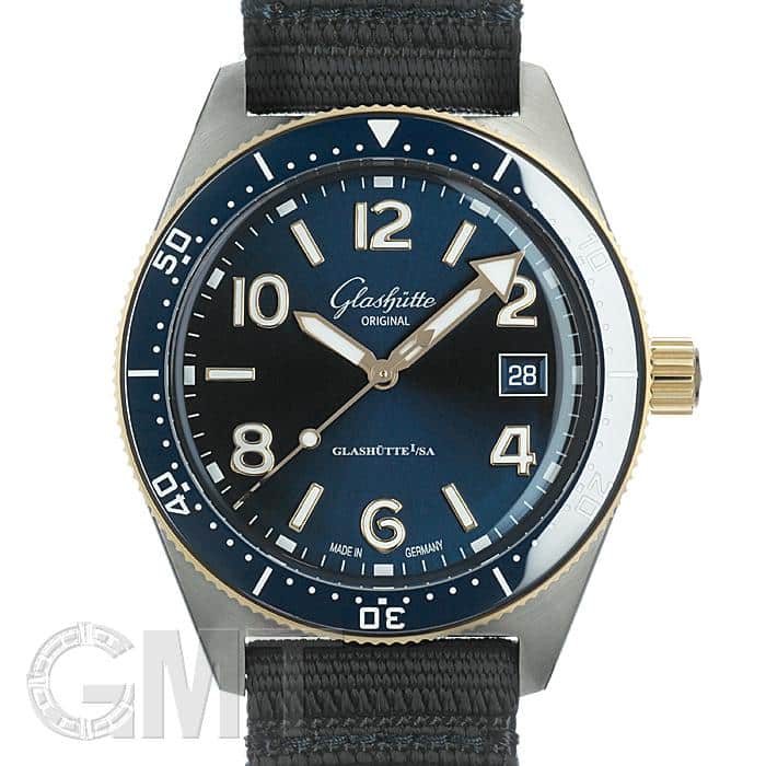 新品)GLASHUTTE ORIGINAL グラスヒュッテ オリジナル SeaQ 1-39-11-10