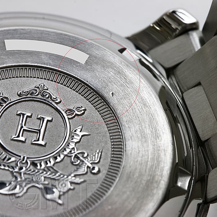 中古)HERMES エルメス クリッパー クロノグラフ クォーツ CL2.910.330